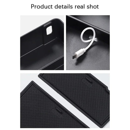 Car Storage Box For Aeolus Haohan Dongfeng Mage 2023 2024 2025 Armrest Organizer Center Console Container Packing Storage Box.