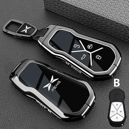 Car Key Case Keychain Fob Cover for Xpeng