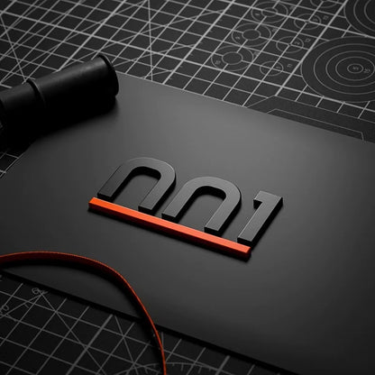 Zeekr 7X 001 X Car Blackened Logo Sticker
