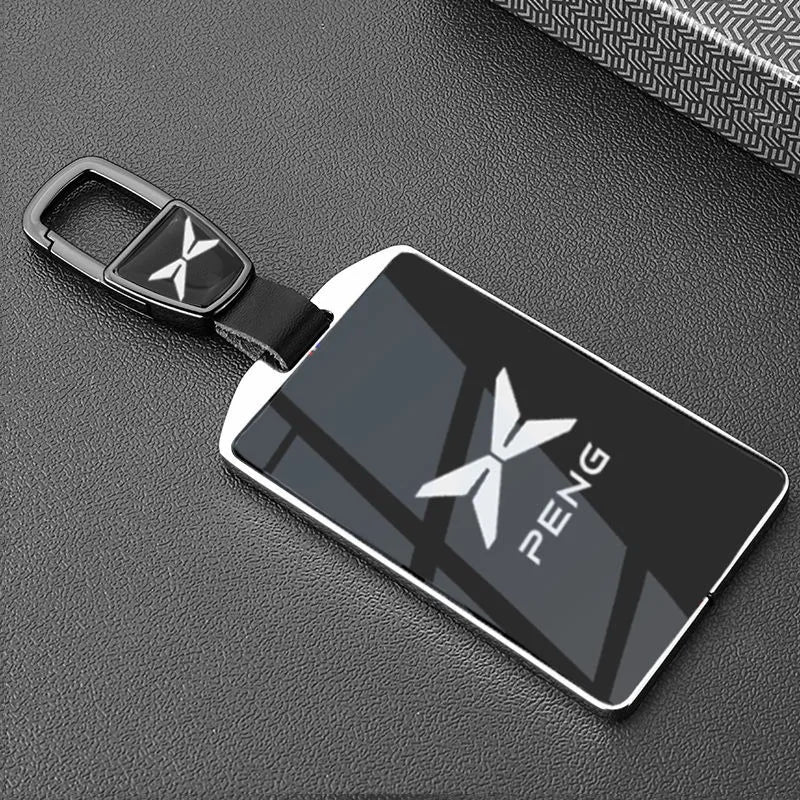 Car Key Case Keychain Fob Cover for Xpeng