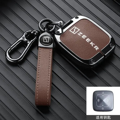 Key Case Cover Fob Protector Shell for Zeekr 7X 2024 2025