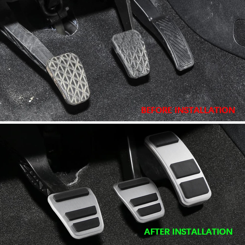 Car Pedals for Ford Puma 2019-2023 Ecosport 2013 - 2023 Fiesta MK8 2013-2023 Gas Brake Pedal Protection Cover
