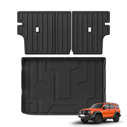RHD for GWM Tank 300 2024 2025 Car Floor Mats Cargo Liner Trunk/Backrest Mat
