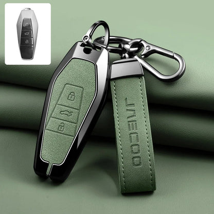 Remote Control Key Case Cover Holder Chain For Chery