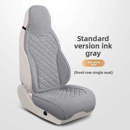 Universal Linen Split Seat Fully Surrounded Car Seat Cover