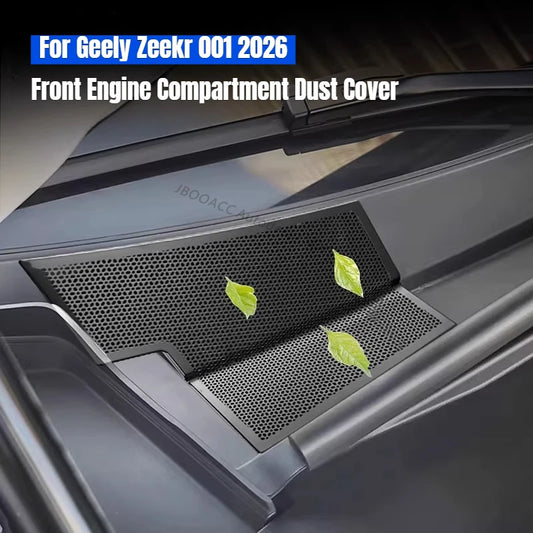 Geely Zeekr 001 Front Engine Dust Cover Hood Stainless Steel Anti-clogging Cover