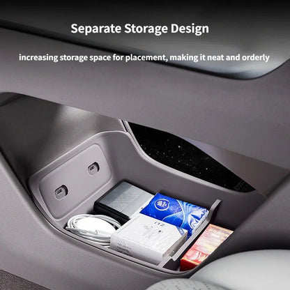 Zeekr 7X 2026 Car Central Control Lower Level Organizer Storage Box