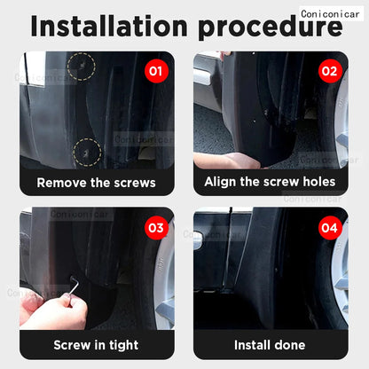 BYD SEAL EV DM-i 2023 2024 4pcs Mud Flaps Splash Guard