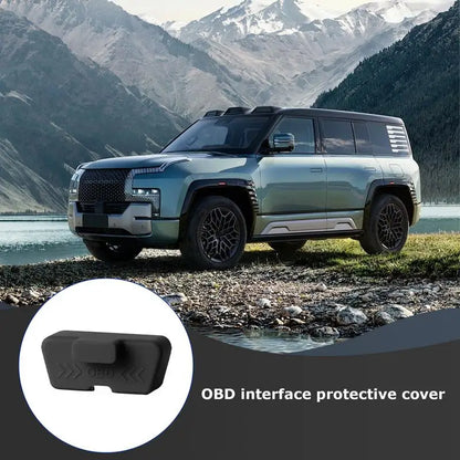 BYD OBD Cover Lock Waterproof Vehicles Lid OBD Protector Silicone Protective