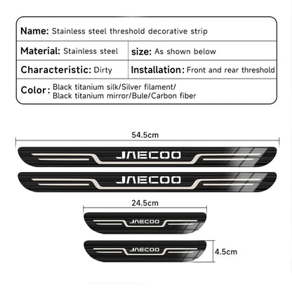 CHERY JAECOO J5 EV J7 J8 2023-2025 Sticker Door Sill Scuff Plate Guard