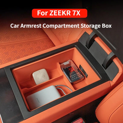 ZEEKR 7X Car Armrest Compartment Storage Box