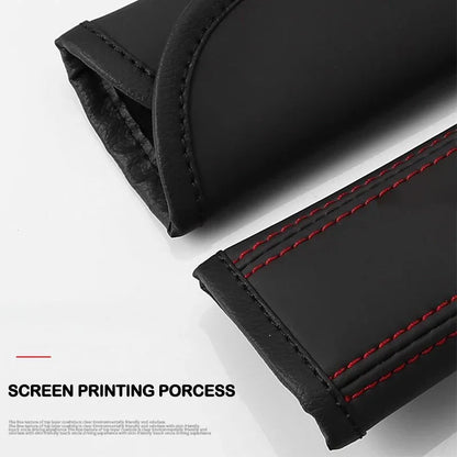 2Pcs Leather Car Seat Belt Protection Shoulder Pad Covers For Chery Jaecoo J7 J8