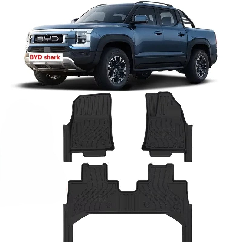 BYD Shark 6 Floor Mats Trunk Mats RHD &LHD