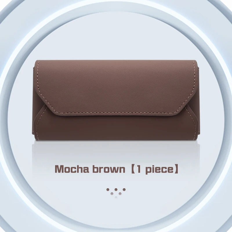 For Chery Jaecoo J7 J8 2025 Car Glasses Case Portable Leather Car Sunshade Sunglasses Holder Eyeglasses Storage Box Accessories