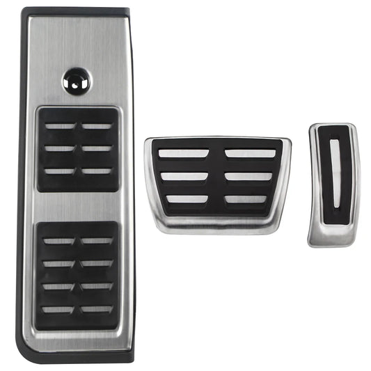 Stainless Steel Car Pedals for Audi A4 B9 A5 F5 2016-2019 Sedan Avant Sport Automatic Fuel Brake Footrest Pedal Cover
