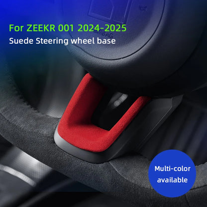 ZEEKR 001 Zeekr 009 7X 2024 2025 Super Suede Car Steering Wheel Sticker