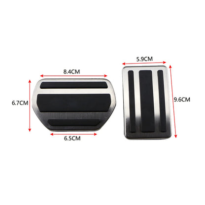 Stainless Steel Car Pedals Non-Slip for Peugeot 508 for Citroen C5 2012 - 2014 C6 Gas Fuel Brake Pedal Cover Accessories