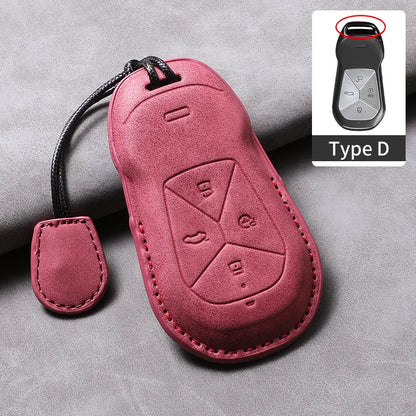 Car Remote Key Case Cover Shell For Xpeng P5 P7 G9 G3