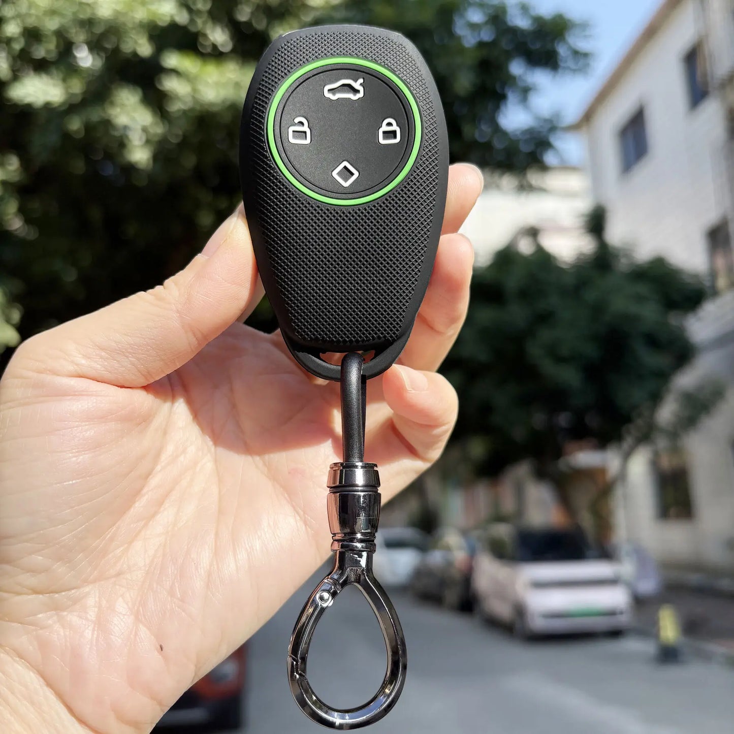 Silicoen Soft Car Key Case Fob For Leapmotor T03 S01 C11 C01
