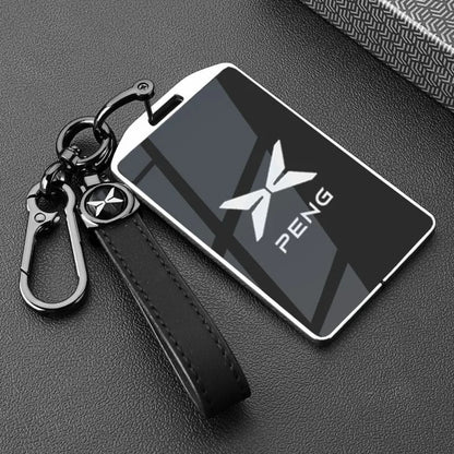 Car Key Case Keychain Fob Cover for Xpeng