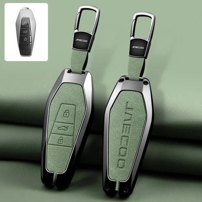 Remote Control Key Case Cover Holder Chain For Chery