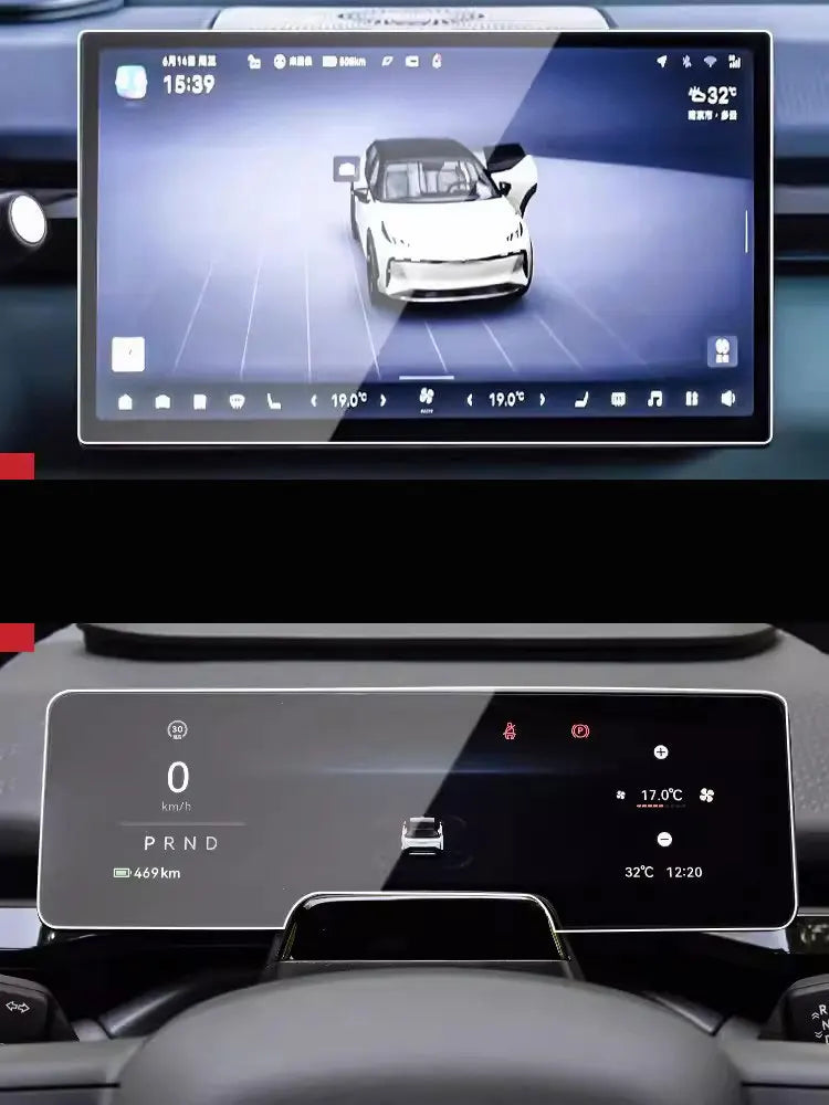 Tempered glass screen protector For ZEEKR X