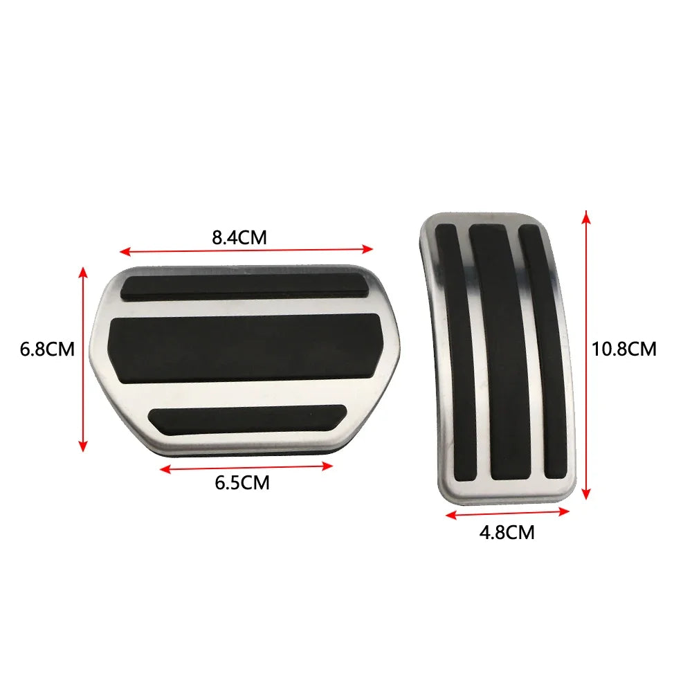 Car Pedals for Peugeot 207 301 307 208 2008 for CITROEN C3 C4 for DS 3 4 6 DS3 DS4 DS6 AT MT Gas Brake Pedal Cover Accessories