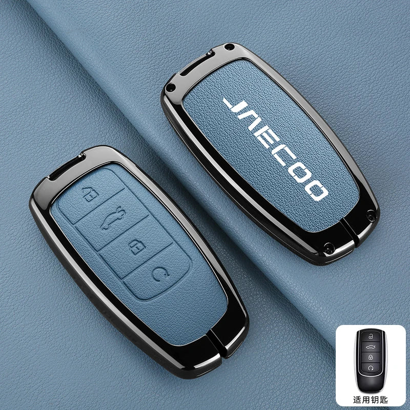 Zinc Alloy Car Key Case Cover For Chery Jaecoo J6 J7 J8 Phev