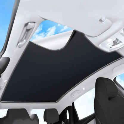 Fit For ZEEKR 009 2023 2024 2025 Car Electrostatic Adsorption Sunroof Sunshade Heat Insulation Skylight Sticker Auto Accessories.