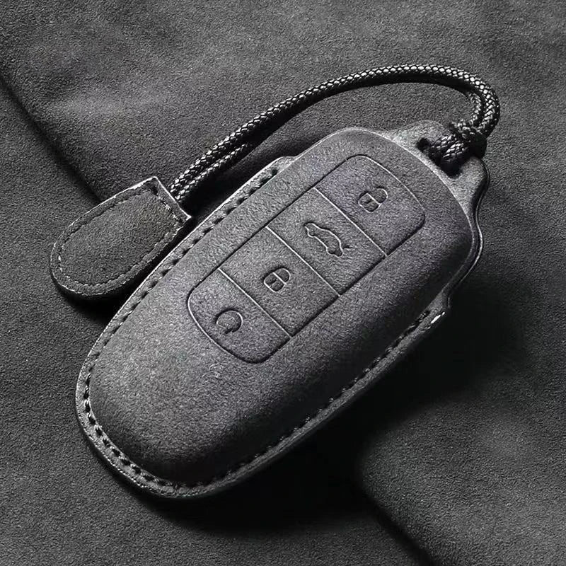 For Chery Jaecoo 7 J7 J8 phev 2025 2024 2023 Keyless Protector Car Key Case Leather Cover Shell Car Accessories