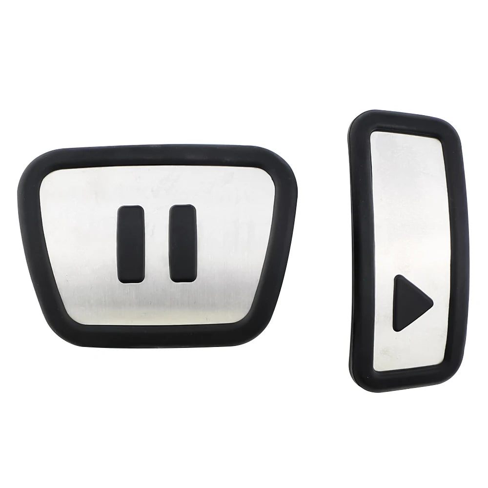 Car Pedals for Volkswagen VW ID3 ID4 ID5 ID6 MK7 MK8 2021-2025 Buzz Fuel Brake Foot Rest AT Pedals Accelerator Brake Pedal Pads