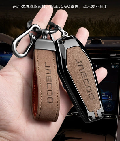 Remote Control Key Case Cover Holder Chain For Chery