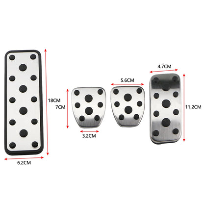 Car Pedals Kit for Subaru Forester 2006-2018 XV 2012-2017 Impreza 2006-2015 Restfoot Pedal Gas Brake Pedal Covers