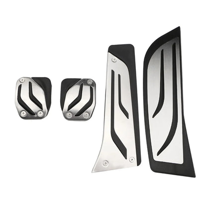 RHD Stainless Steel Car Foot Rest Pedal Cover for BMW 1 3 4 Series F20 F30 Accessories