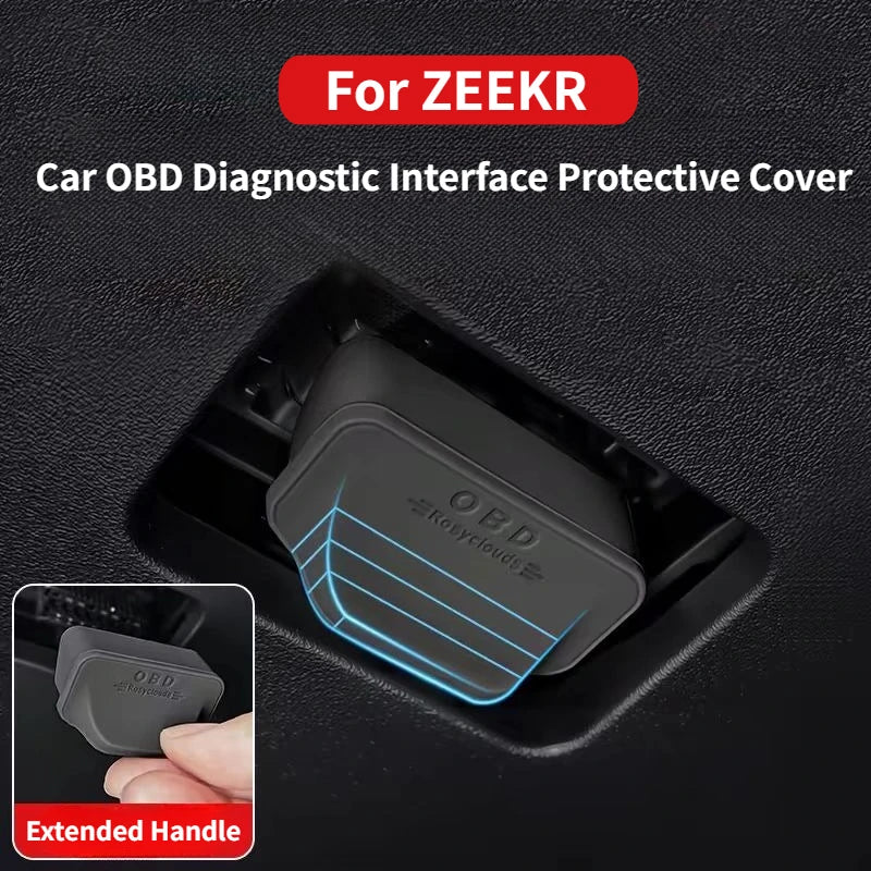 ZEEKR X 7X 9X 007GT 007 001 009 Car OBD Diagnostic Interface Protector Cover