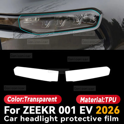 TPU For ZEEKR 001 EV 2026 Transparent Protective Film