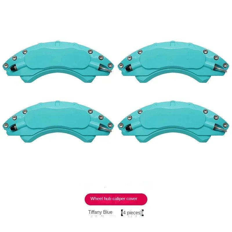 For Zeekr X 001 007 009 Car Brake Caliper Cover Aluminum Alloy Front Rear Wheel Modification Exterior Kit.