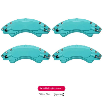 For Zeekr X 001 007 009 Car Brake Caliper Cover Aluminum Alloy Front Rear Wheel Modification Exterior Kit.