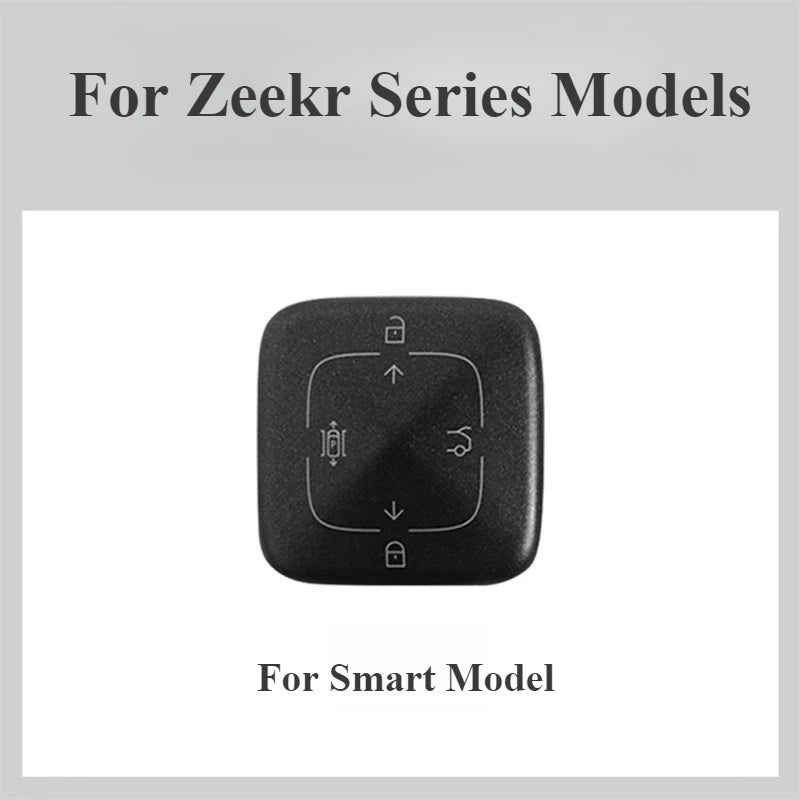 Zeekr 7X 001 007 009 X Keychain Car Remote Control Zinc Alloy Leather Key Case Cover