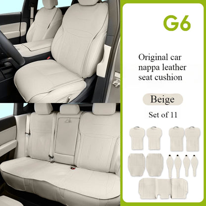 Xpeng G6 Car Seat Covers Full Set Premium Nappa Leather