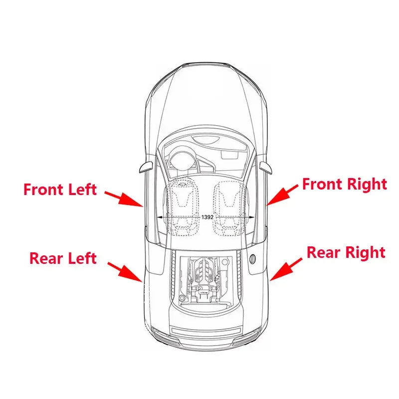 BYD M6 Car Power Window Glass Lifter Control Switch Button