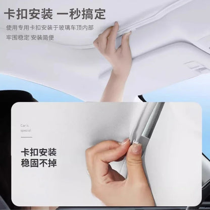 For Xpeng G6 Xiaopeng G6 Panoramic Sunroof Sunshade Roof Sun Protection Sunshade.
