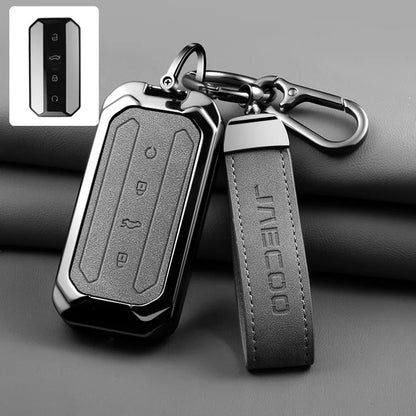 Remote Control Key Case Cover Holder Chain For Chery