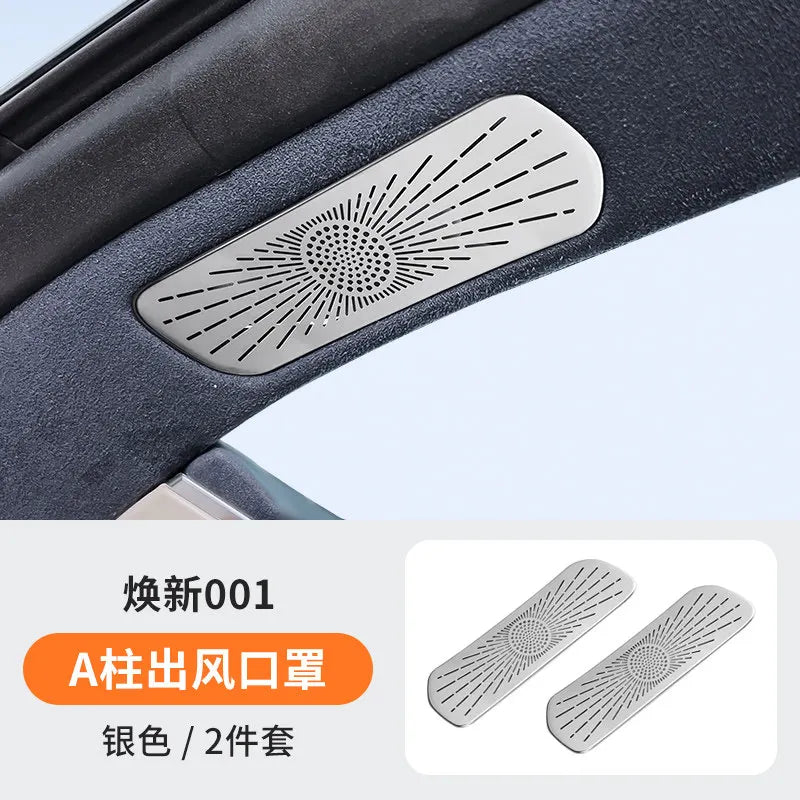 Geely Zeekr 001 Front Engine Dust Cover Hood Stainless Steel Anti-clogging Cover
