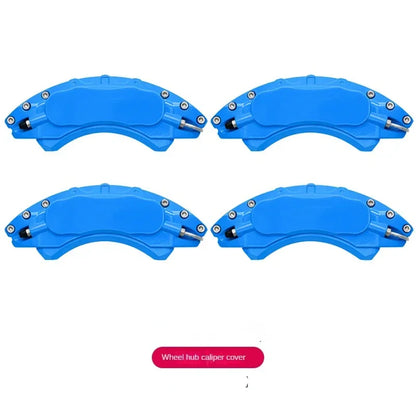 For Zeekr X 001 007 009 Car Brake Caliper Cover Aluminum Alloy Front Rear Wheel Modification Exterior Kit.