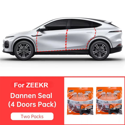 Zeekr 001 007  009 X 7X Car Door Noise Reduction Sealing Strip