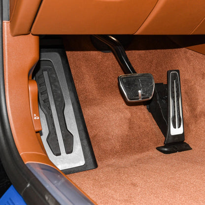 Car Pedals for BMW 740i 750i 750Li 7 Series G11 G12 2016 2017 Gas Fuel Brake Footrest Pad Plate Cover Car-styling