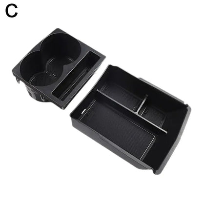 Car Central Armrest Storage Box Cup Holder For BYD Song Plus