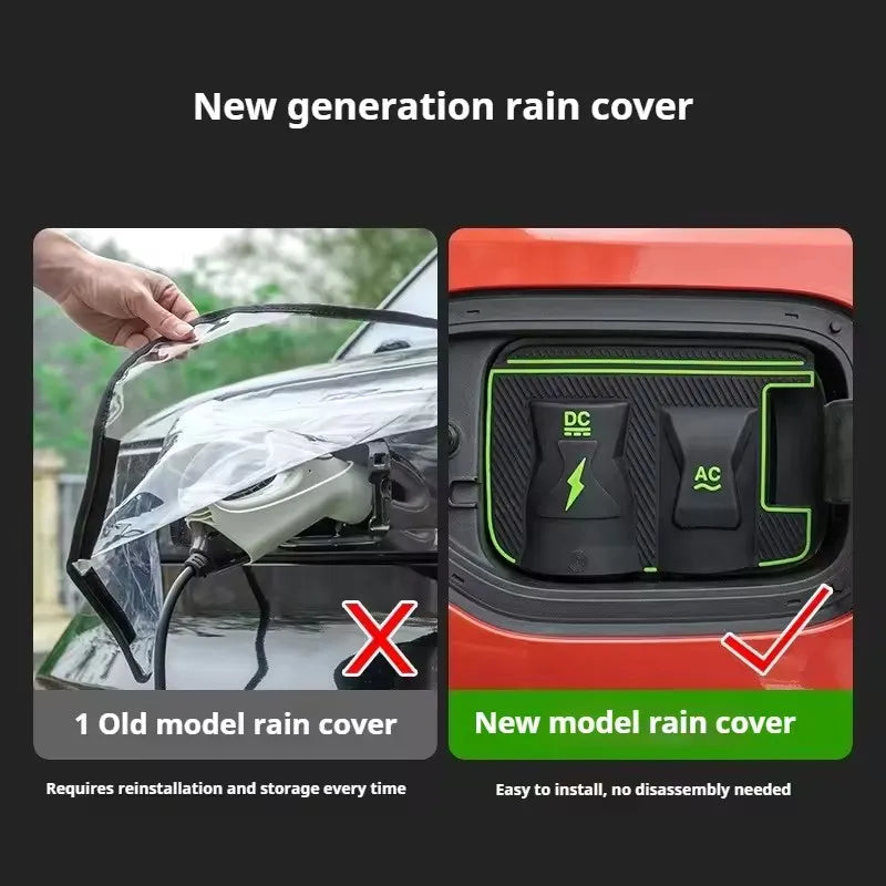 Car Charging Gun Rain Cover for Zeekr 001 007 7X