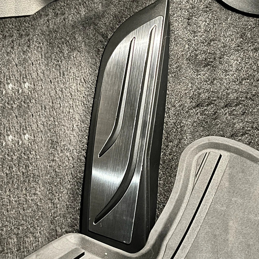 RHD Stainless Steel Car Foot Rest Pedal Cover for BMW 1 3 4 Series F20 F30 Accessories